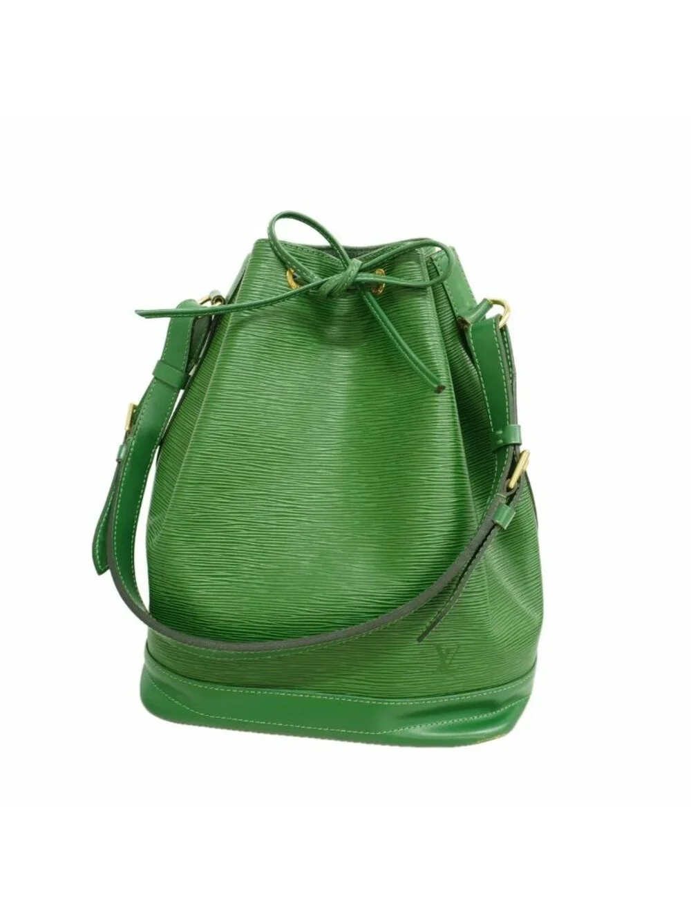 Louis Vuitton Shoulder Bag Epi Noe Borneo Green